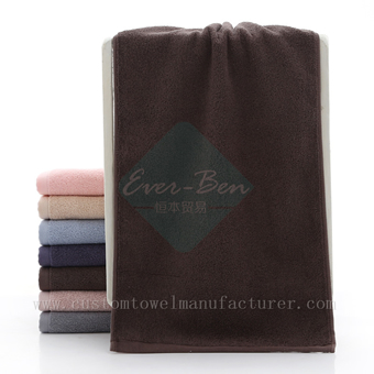 China Customized organic cotton towels Factory Custom Sport Cotton Towel Producer